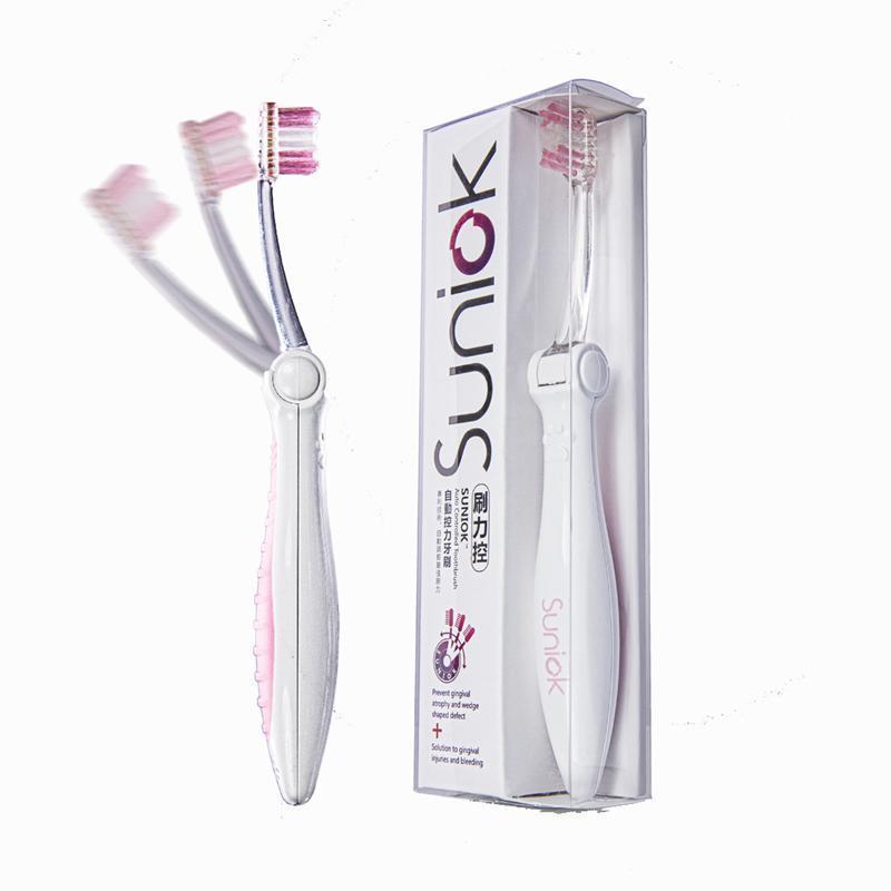【小号儿童牙刷】Suniok/刷力控弹力关节清洁手动精品保护牙龈