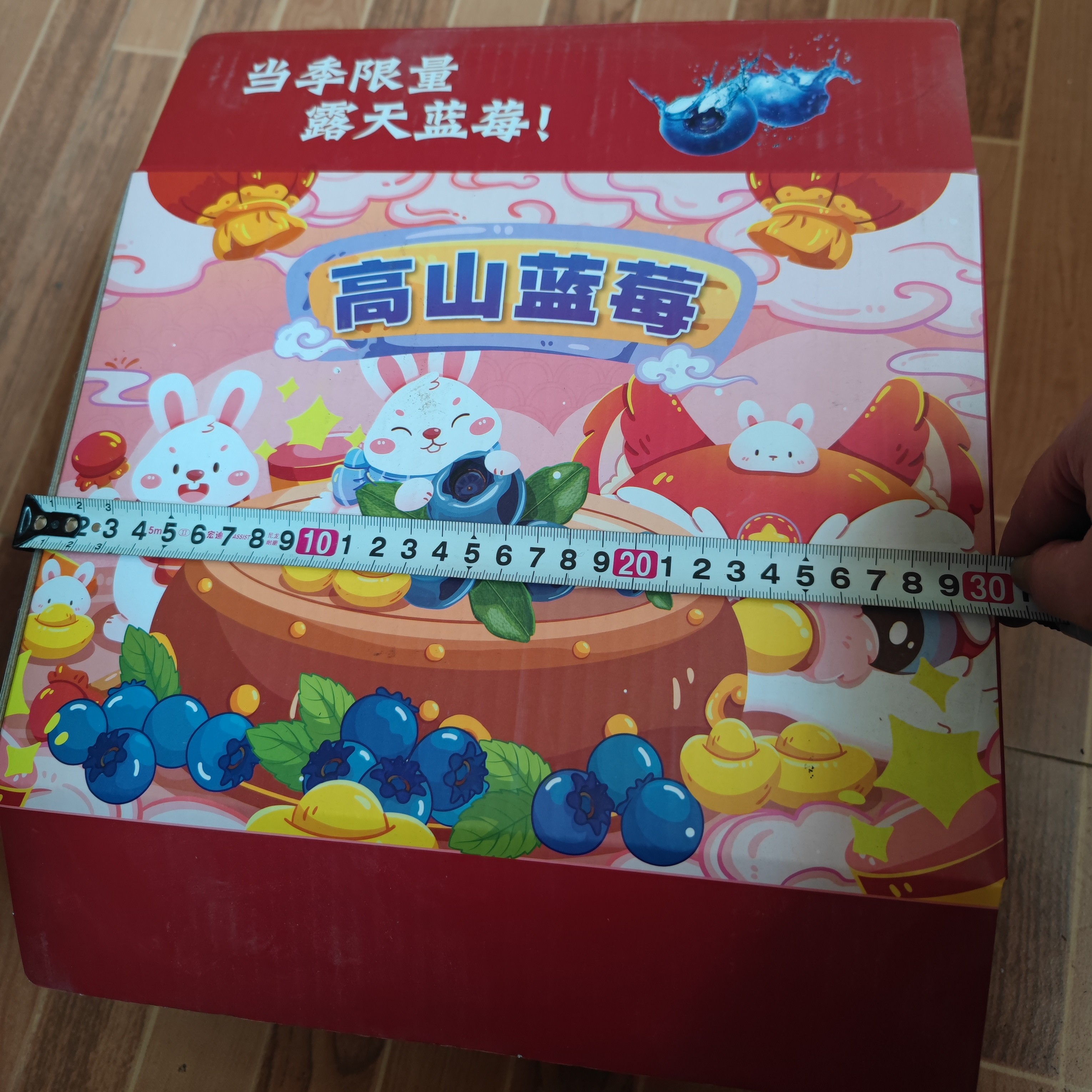 【礼盒】送人加冰袋礼盒云南澄江抚仙湖蓝莓本店铺礼盒只是盒子