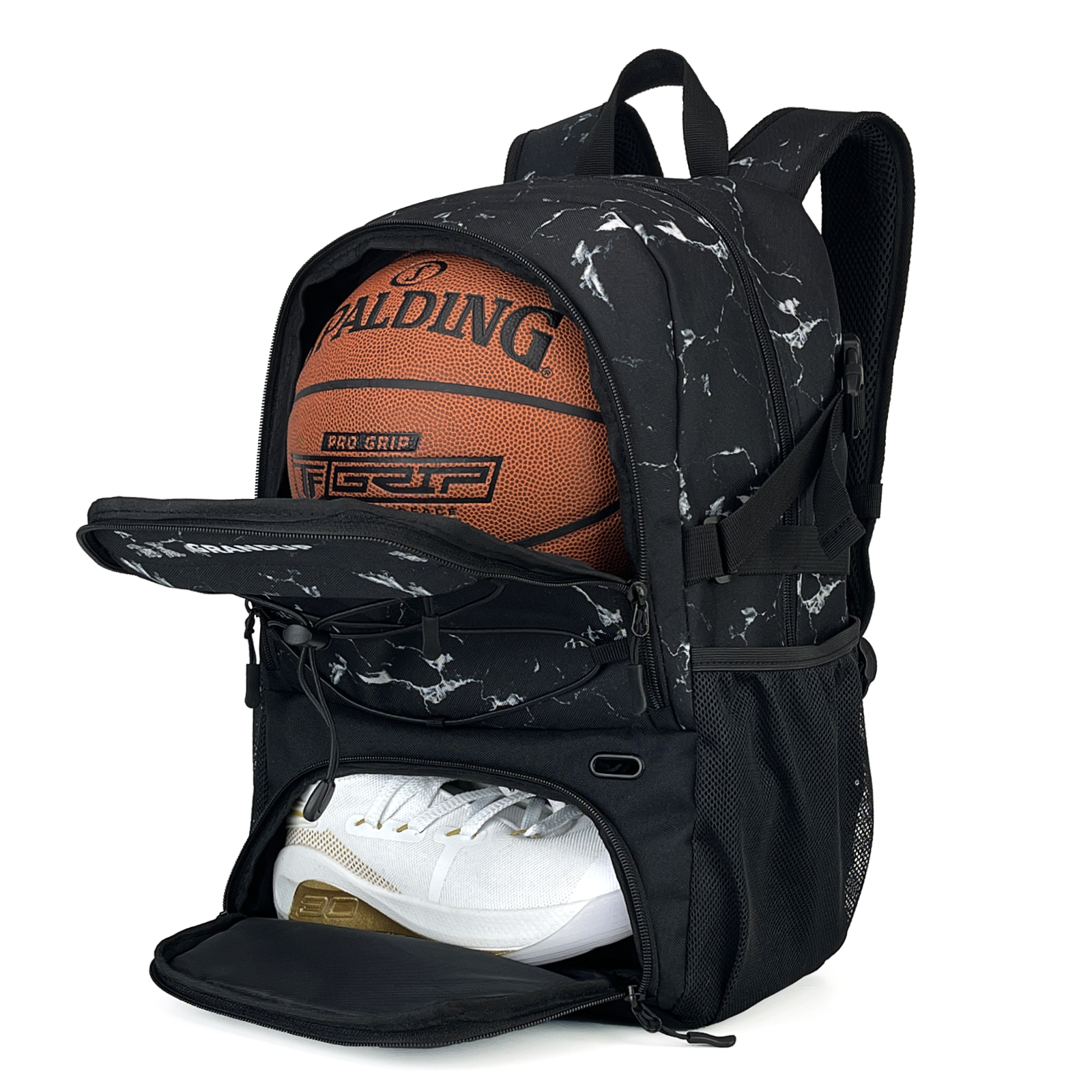 出口跨境篮球背包排球训练双肩包男女儿童足球鞋收纳包户外大容量