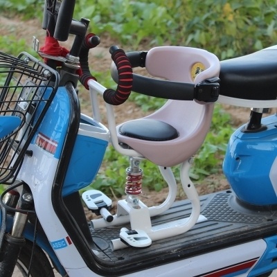 电动车前置全围儿童座椅电瓶车减震小孩踏板车自行车婴幼儿座椅凳