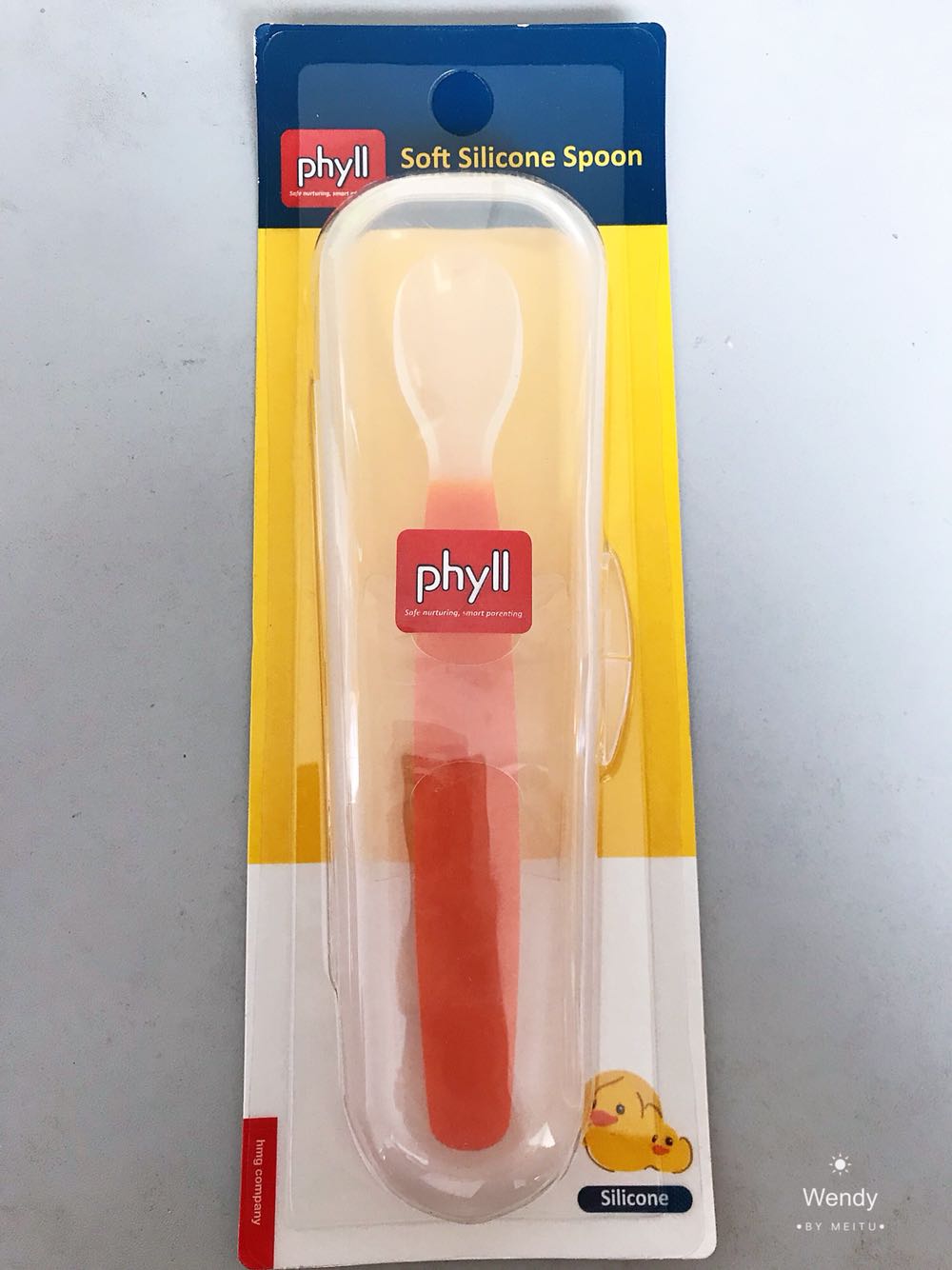 Phyll/必尔韩国进口婴幼儿柔软硅胶勺宝宝辅食勺训练勺汤勺餐具