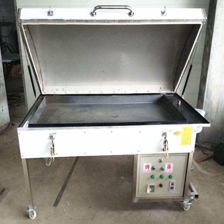 商用蒸烤机 不锈钢煎包锅巴馒头机 玉米饼烤饼炉 烤馍锅贴机