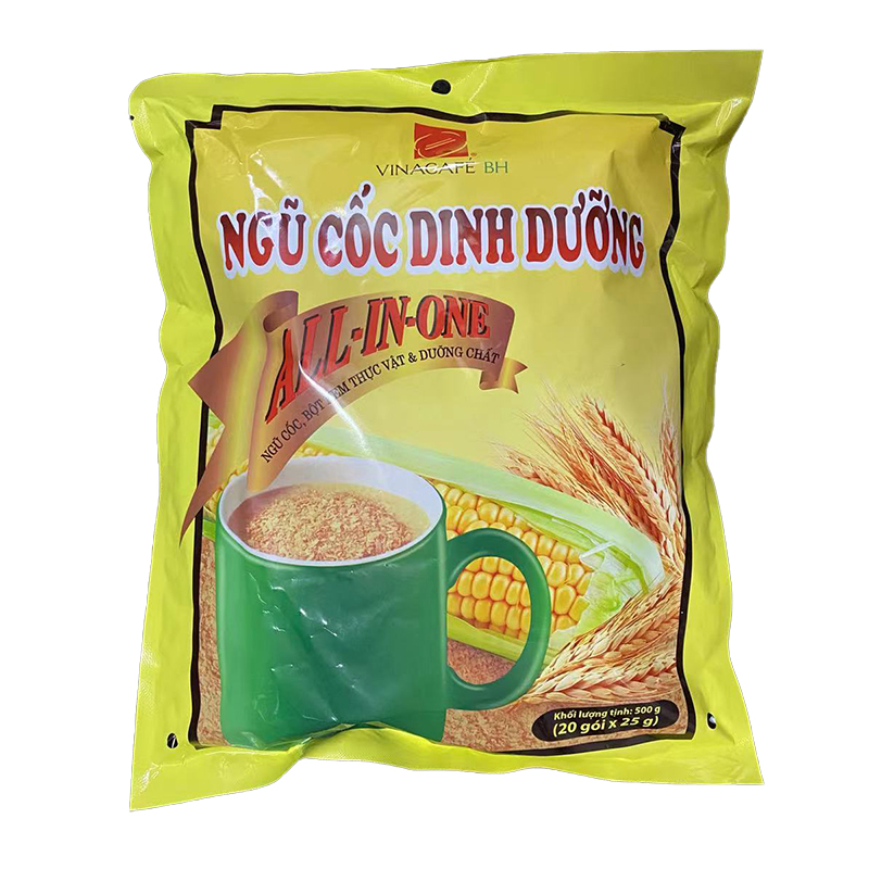 1包包邮越南原装进口威拿即食速溶玉米营养燕麦片500g