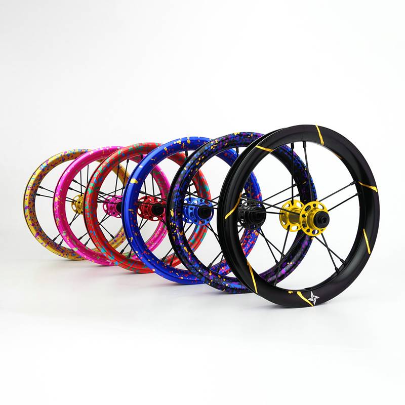 GIPSY吉普赛儿童平衡车滑步车轮组车轮毂轮胎竞技竞速改装配件