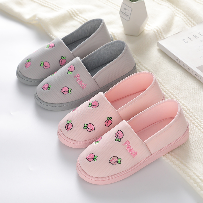 春秋冬季月子鞋女产妇产后包跟防滑软底包跟加厚底拖鞋室内孕妇鞋