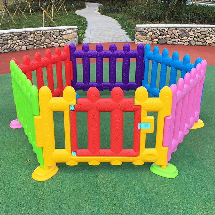 游乐园多角度篱笆塑料游戏围栏儿童栏杆幼儿护栏幼儿园栅栏户外