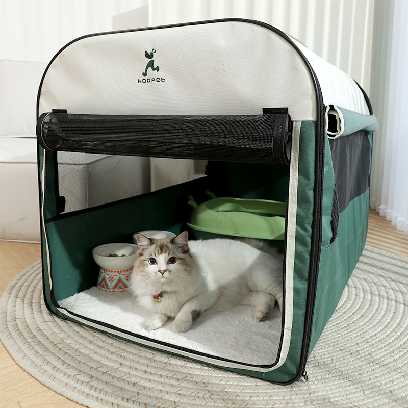 猫产房猫窝长方形猫咪怀孕待产外带猫包可折叠大空间封闭式猫帐篷