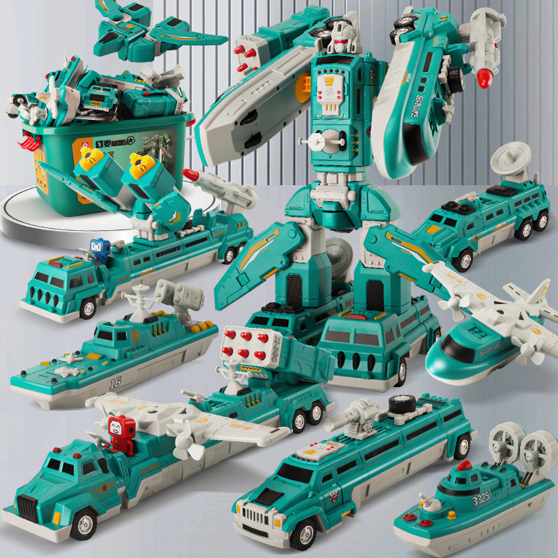 磁力拼装百变工程三四五岁男童男孩儿童益智玩具汽车3-到6幼儿园