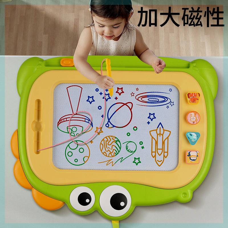 儿童磁性画板写字板宝宝画画板彩色涂鸦板家用小孩绘画玩具2一3岁
