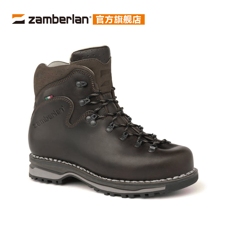 Zamberlan赞贝拉 意大利古典户外徒步登山中帮鞋工装靴男款 1023