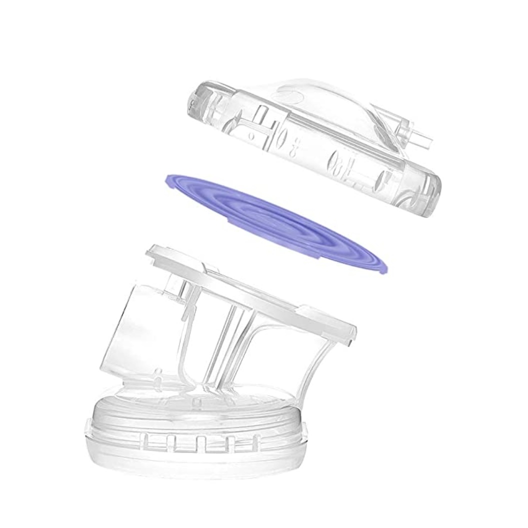 Lansinoh 兰思诺连接器 连接头 电动吸奶器 紫色垫片  塑料盖本体
