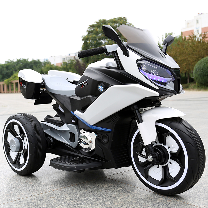 新儿童电动摩托车三轮车超大号宝宝玩具车可坐人充电男女小孩电瓶