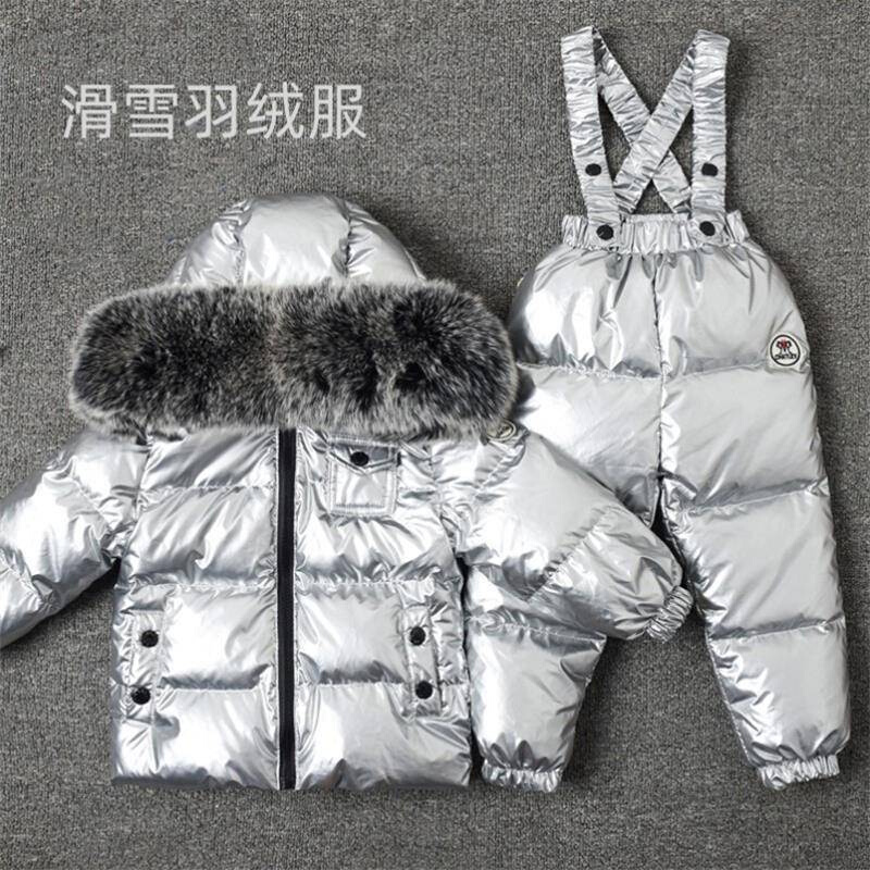 婴儿滑雪服连体儿童宝宝加绒加厚棉服婴幼儿外出分体套装2023冬季