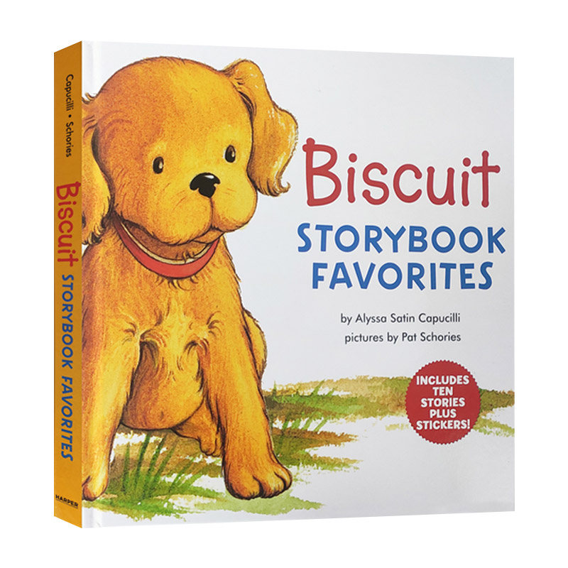 小饼干狗10个故事合集 I Can Read Biscuit Storybook Favorites 英文原版儿童英语启蒙绘本分级读物 进口英语书籍