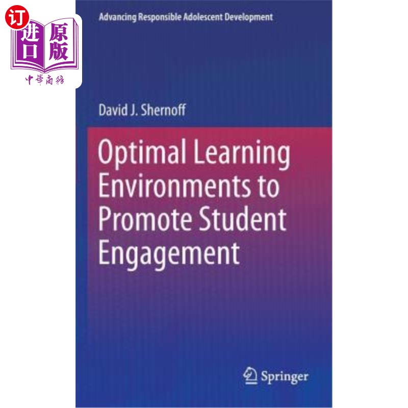 海外直订Optimal Learning Environments to Promote Student Engagement 促进学生参与的最佳学习环境