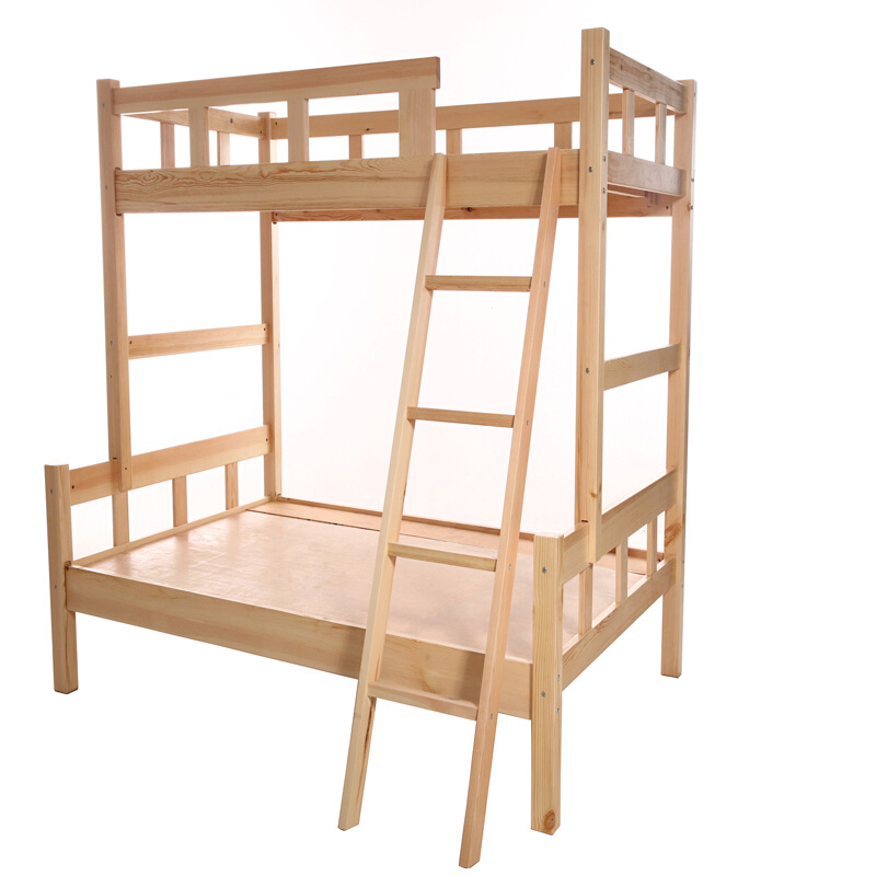 定制定做子母床1.2米实木上下床双层床松木母子床1米上下铺床儿童