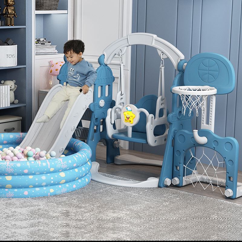 儿童室内梯秋千组合家用小型游乐园宝宝幼孩子多功能玩具礼物