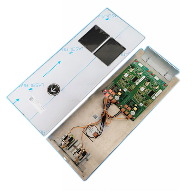 日立电梯外呼面板并联vib-616双控不锈钢面板配LCD4液晶显示板议