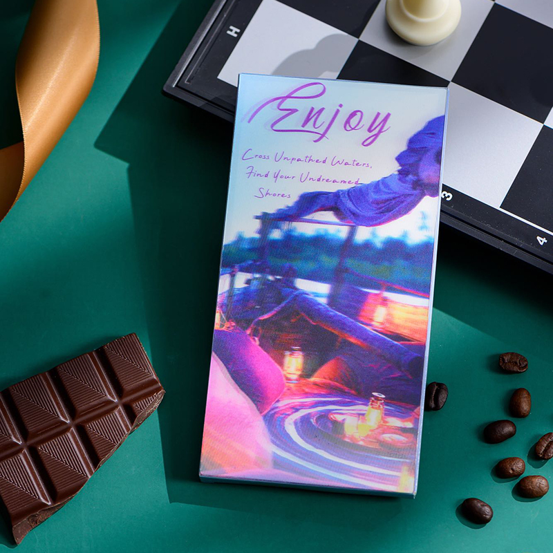 德国进口 Eda's 艾达的世界50%黑巧克力排块100克零食