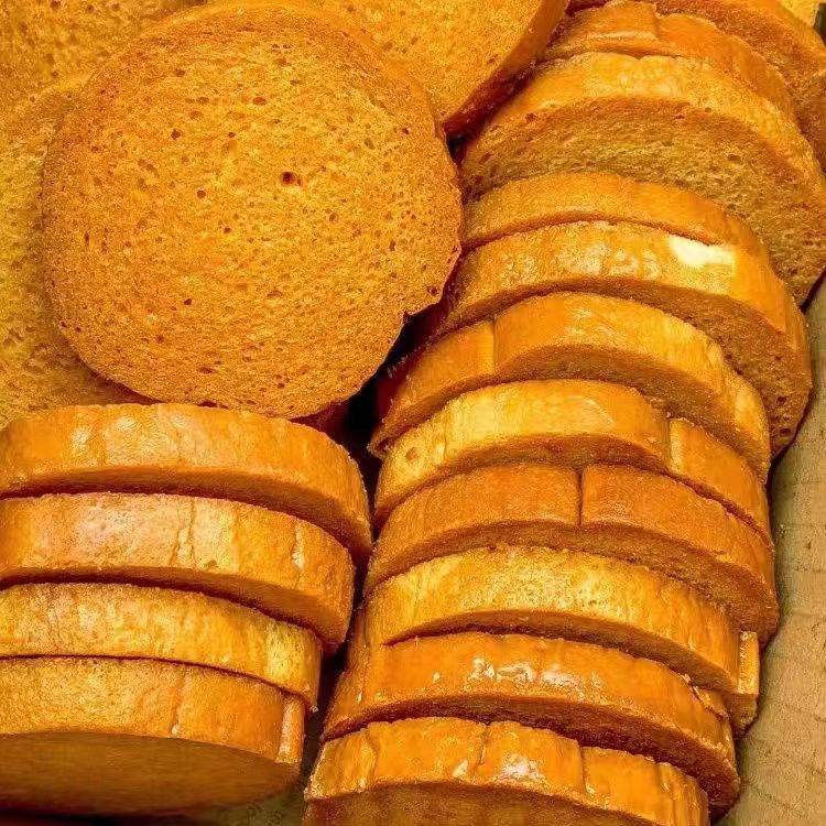 蜂蜜黄油法式奶香片面包片饼干吐司脆饱腹代餐学生零食整箱独立装