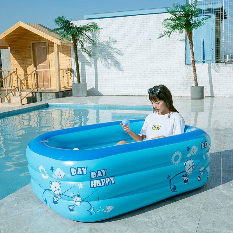 儿童游泳池家用大人充气加厚小孩戏水池超大婴幼儿室内家庭游泳桶