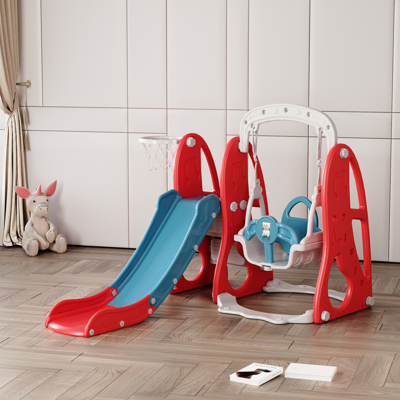儿童滑梯室内幼儿园宝宝家用游乐场小型小孩滑滑梯秋千三合一组合