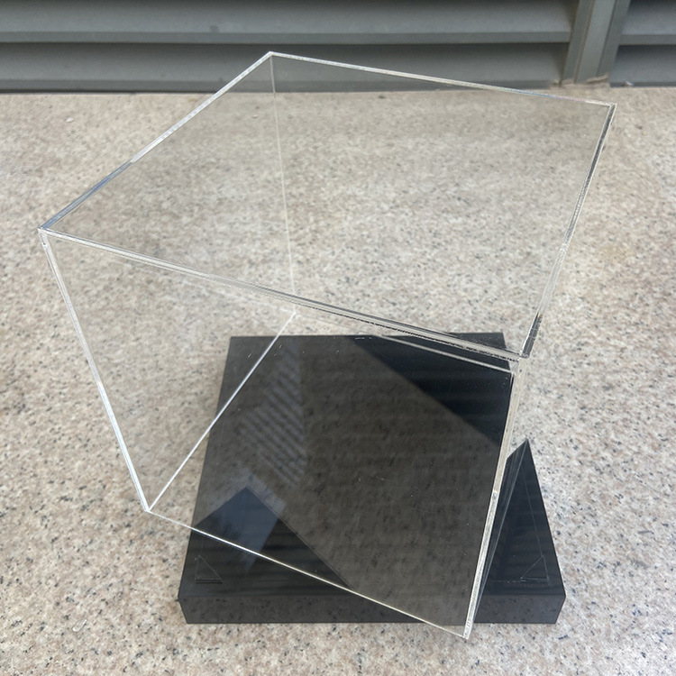 防尘罩高透明展示盒厂促镜面板有机玻璃切割材破损补品