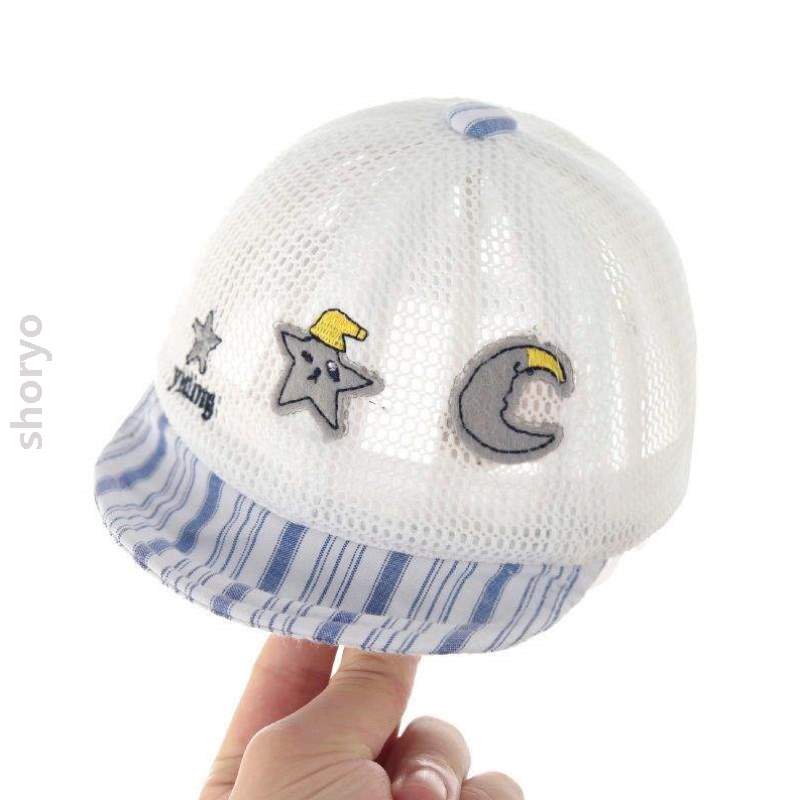鸭舌帽薄款新生儿防晒帽子%夏季婴儿胎帽的宝宝遮阳帽帽子刚出生
