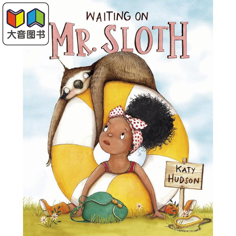 等待树懒先生 Katy Hudson Waiting on Mr Sloth 英文原版 儿童绘本 动物故事图画书 精装绘本故事 进口儿童读物 大音