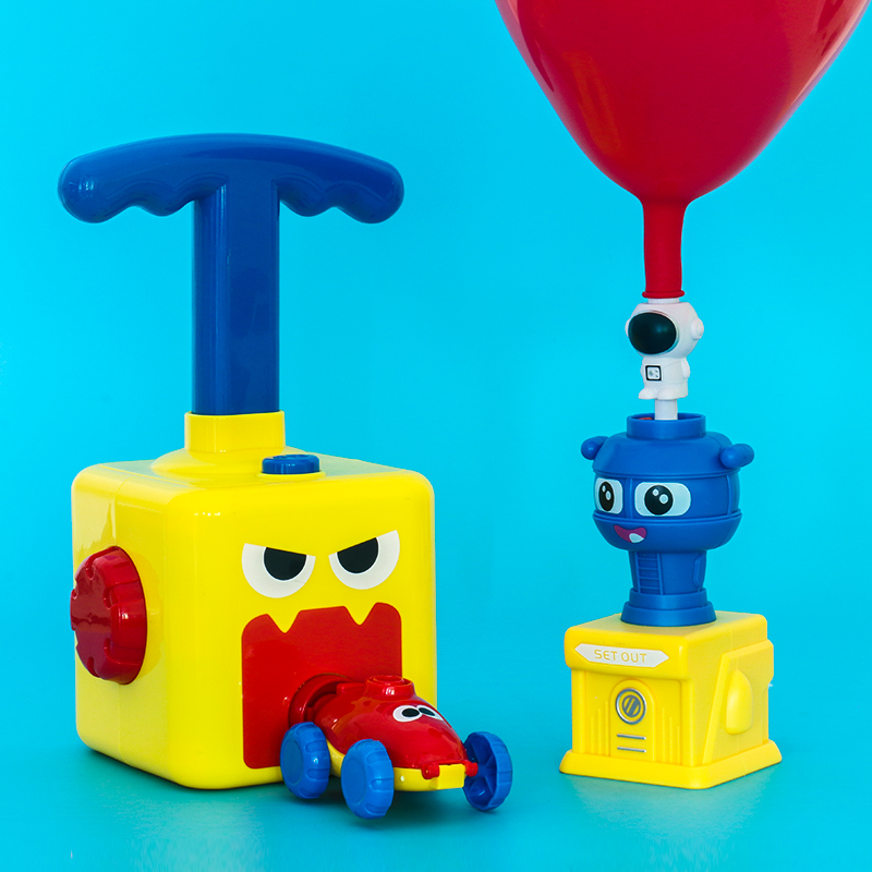网红宝宝儿童空气动力气球车益智多功能玩具小汽车抖音3男女孩2岁