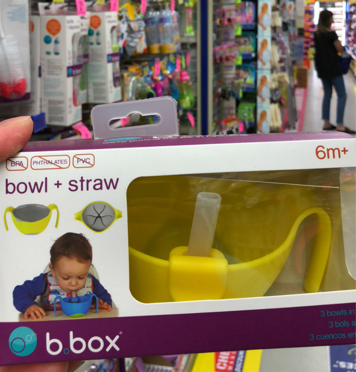 澳洲Bbox多功能辅食碗儿童餐具吸管勺子叉喝汤三合一防摔进口婴儿