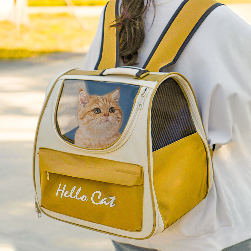 猫包大容量外出便携双肩猫书包宠物背包猫笼装猫的狗狗太空舱用品