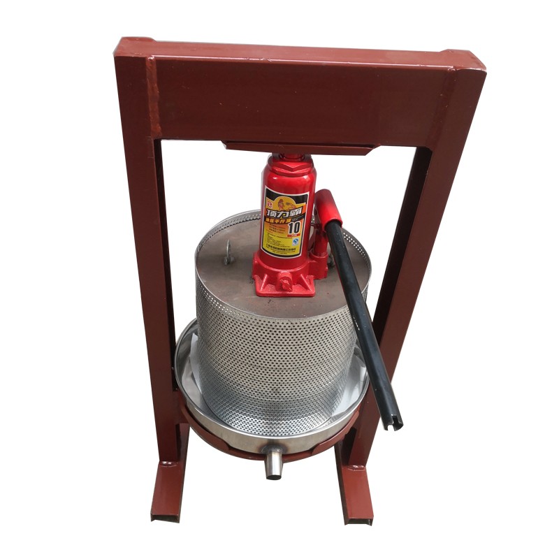 网红液压手动压榨机猪油渣榨油机酒糟蜂蜜水果渣榨汁机小型家用不