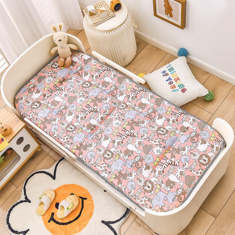 宝宝睡觉垫子幼儿园牀垫四t季通用儿童牀褥婴儿专用牀垫被午休睡