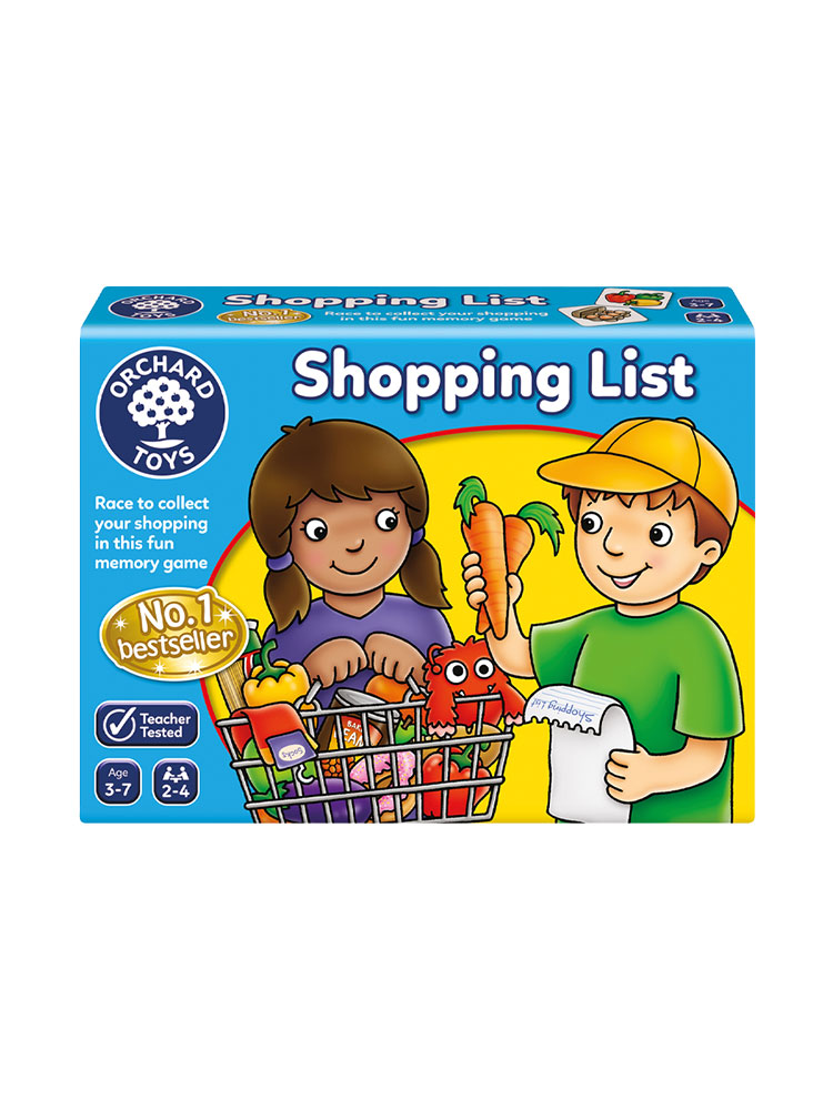 Orchard Toys购物清单 儿童思维训练桌游早教益智亲子互动游戏