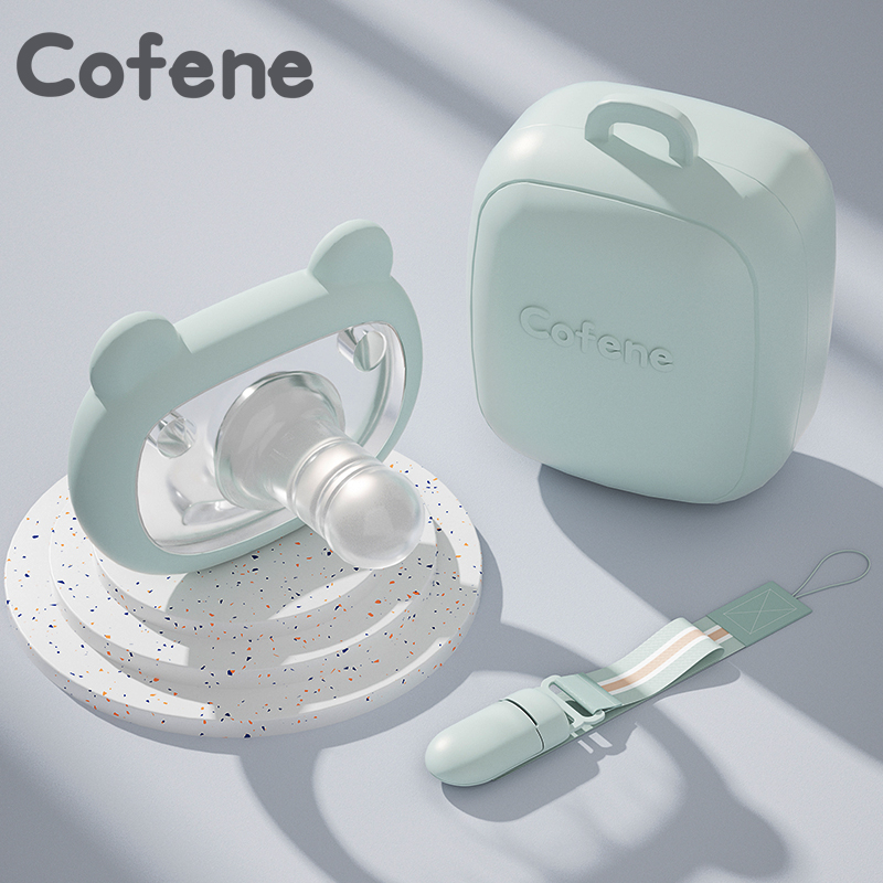 可菲尼cofene宝宝硅胶安抚奶嘴安睡型超软仿母乳新生婴儿安慰神器