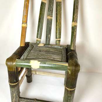 新款竹椅子 靠背椅 凳子 竹制品家具 小竹椅子板凳 传统家用 儿童