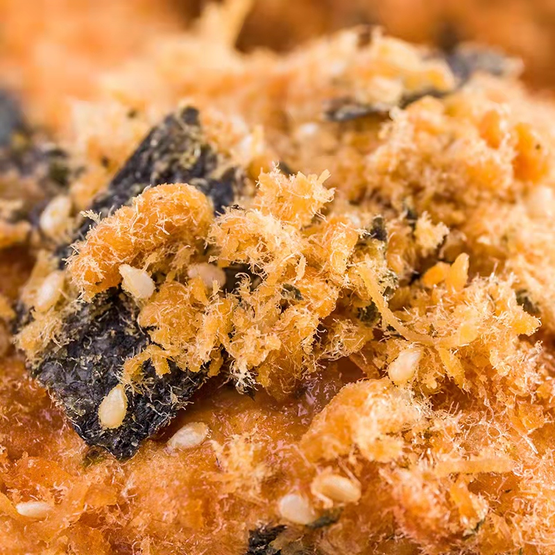 悠香坊金丝肉松500g海苔原味寿司烘焙蛋黄酥青团专用儿童营养肉松