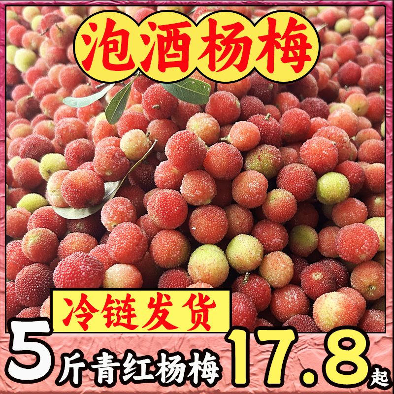 贵州野生杨梅泡酒专用青红杨梅鲜果酸果孕妇水果现摘发货顺丰包邮