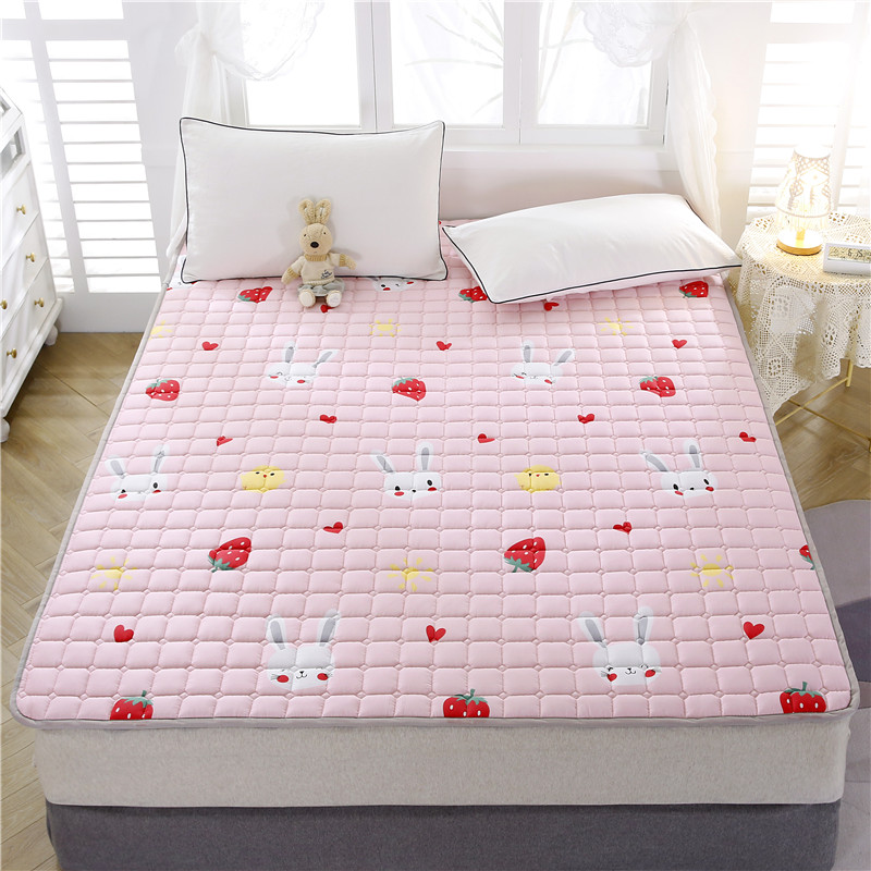 全棉床垫薄床褥子防滑1.5米双人垫被床垫子1.8米纯棉儿童垫可定做