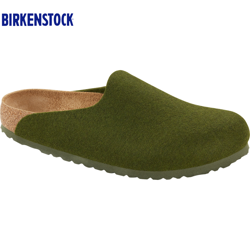 BIRKENSTOCK正品勃肯软木拖鞋德国进口外穿羊毛毡包头拖Amsterdam