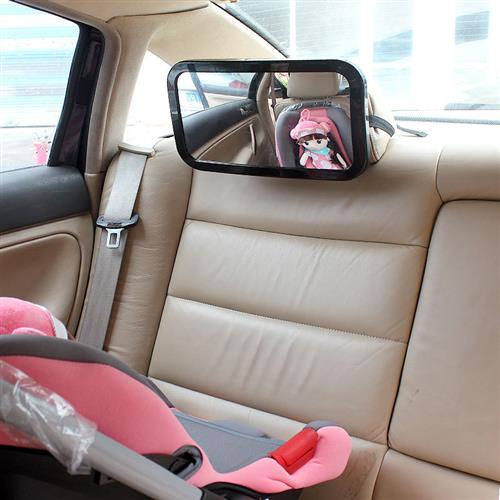 婴儿出行车用品宝宝后视镜子安全座椅车内儿童反向提篮观察镜汽车
