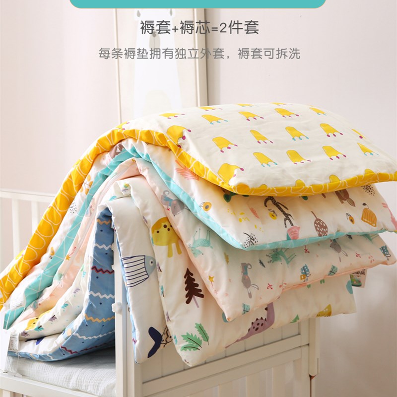 婴儿褥子棉花床褥可拆加厚婴儿垫被宝宝幼K儿园棉垫儿童床垫子铺
