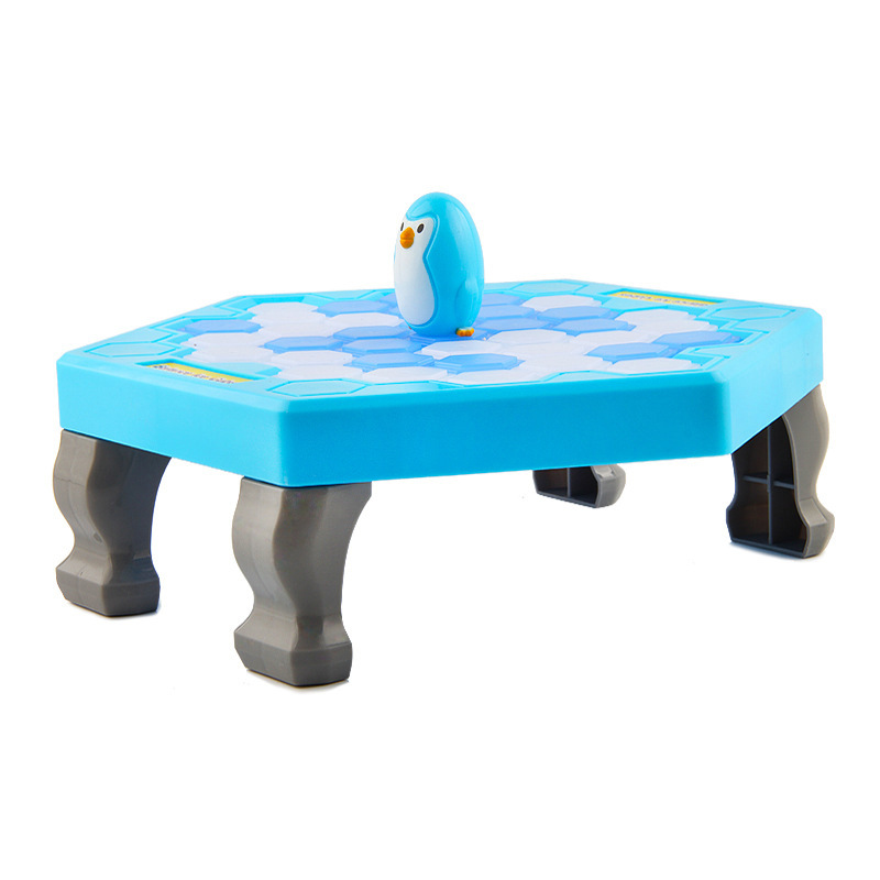 新疆包邮企鹅敲打冰块破冰台积木 儿童男女孩桌游亲子益智力玩具