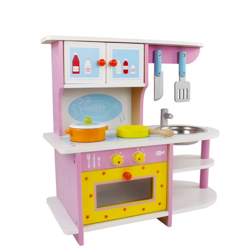 极速Deluxe Kitchen Pretend Play Accessory Toy Set