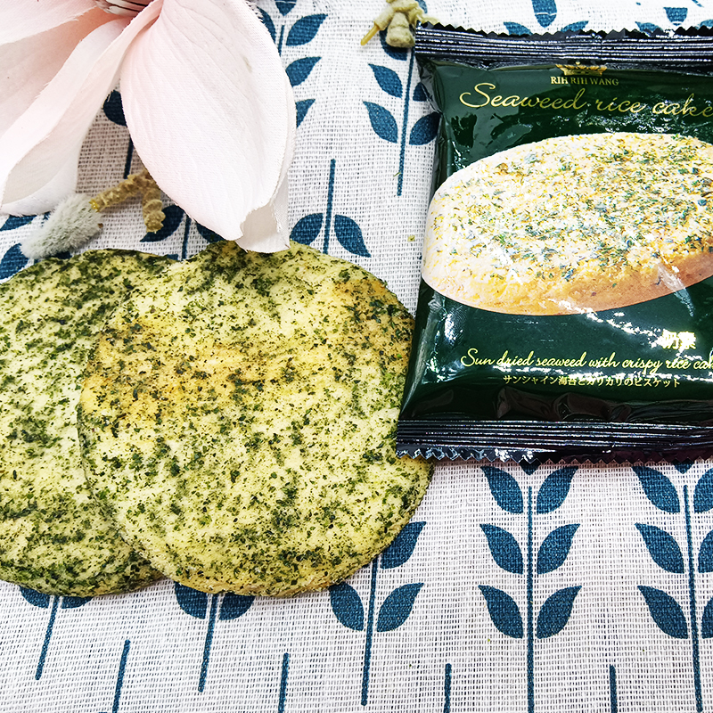 进口风味海苔米饼饼干包装休闲零食儿童食品特价包邮384克
