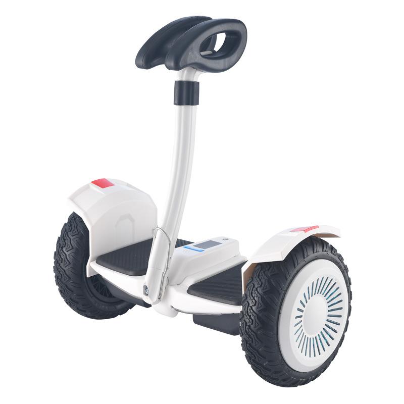 儿童车电动平衡车童智能体407通感儿车用腿控两轮平衡车扶带手