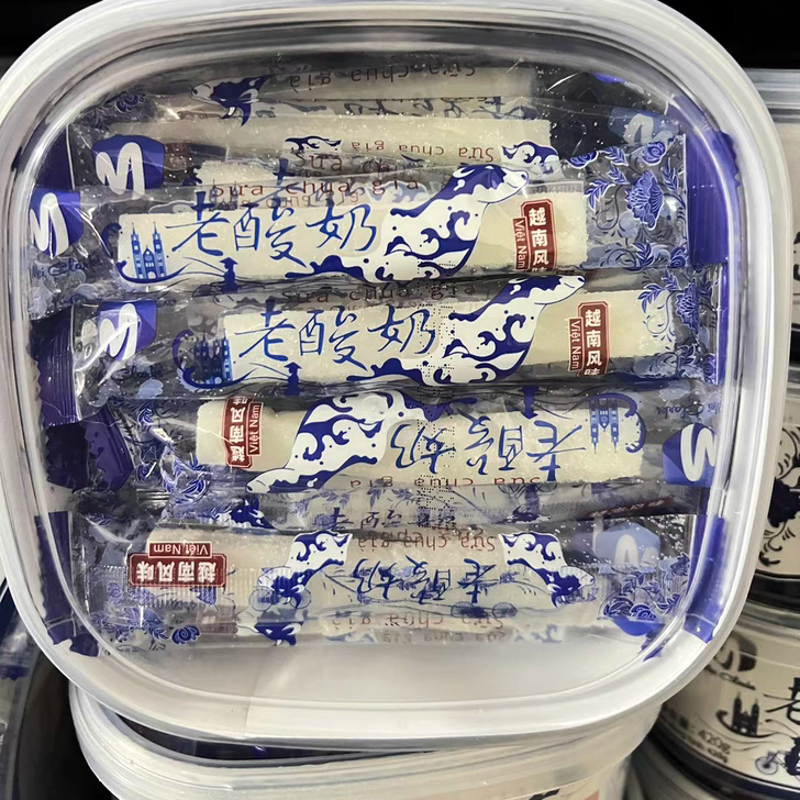 越南风味 老酸奶条软糖软 糕点心办公室休闲小吃零食特产包邮420g