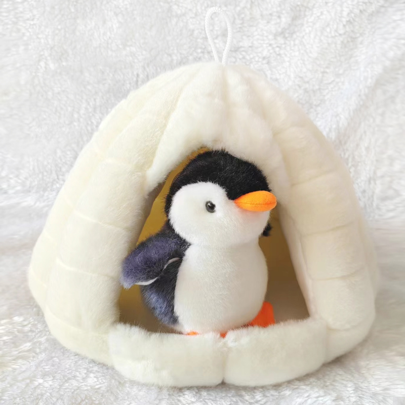 正版海洋馆小企鹅公仔毛绒玩具可爱包包钥匙扣小企鹅宝宝生日礼物