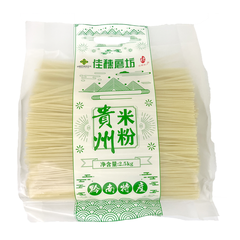 贵州佳穗磨坊米粉农产品干米粉  细粉1kg  中粉1.8kg  粗粉2.5
